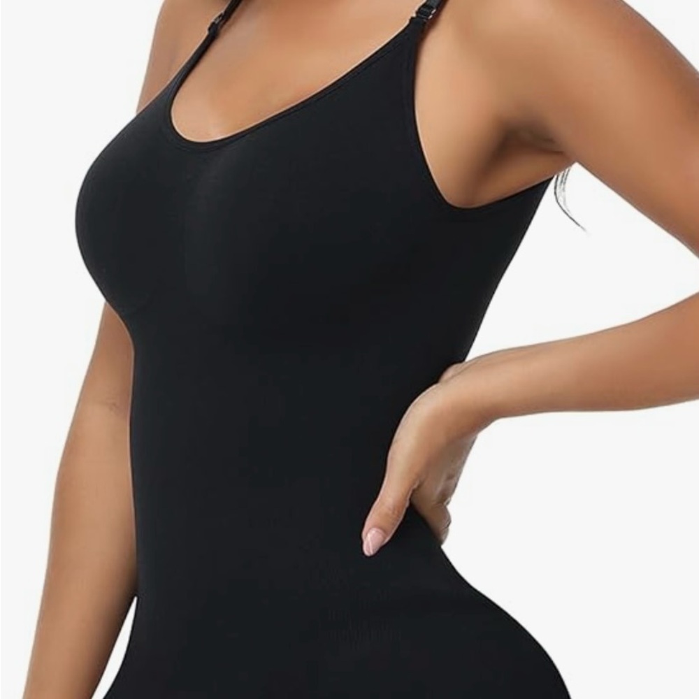 NWT Bodysuit for Women Tummy Control Shaper-wear Seamless Spaghetti Strap Size S